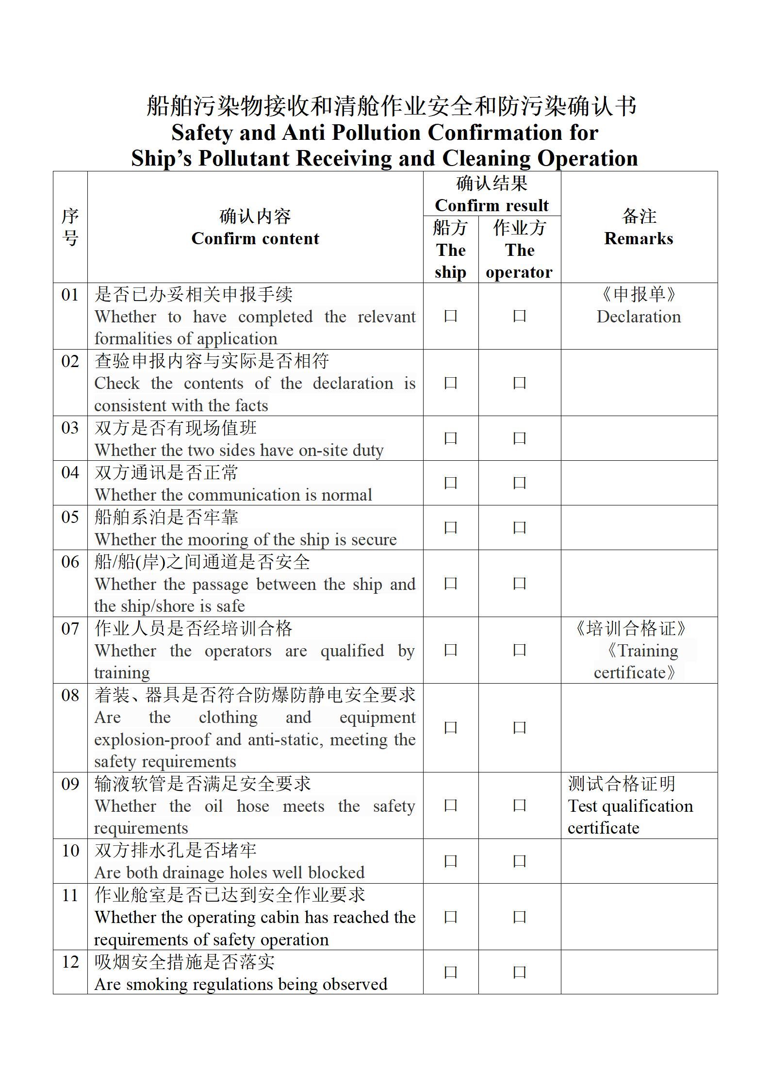 船舶污染物接收作業(yè)安全作業(yè)方案、保障措施和應(yīng)急預(yù)案陽江建洋_05