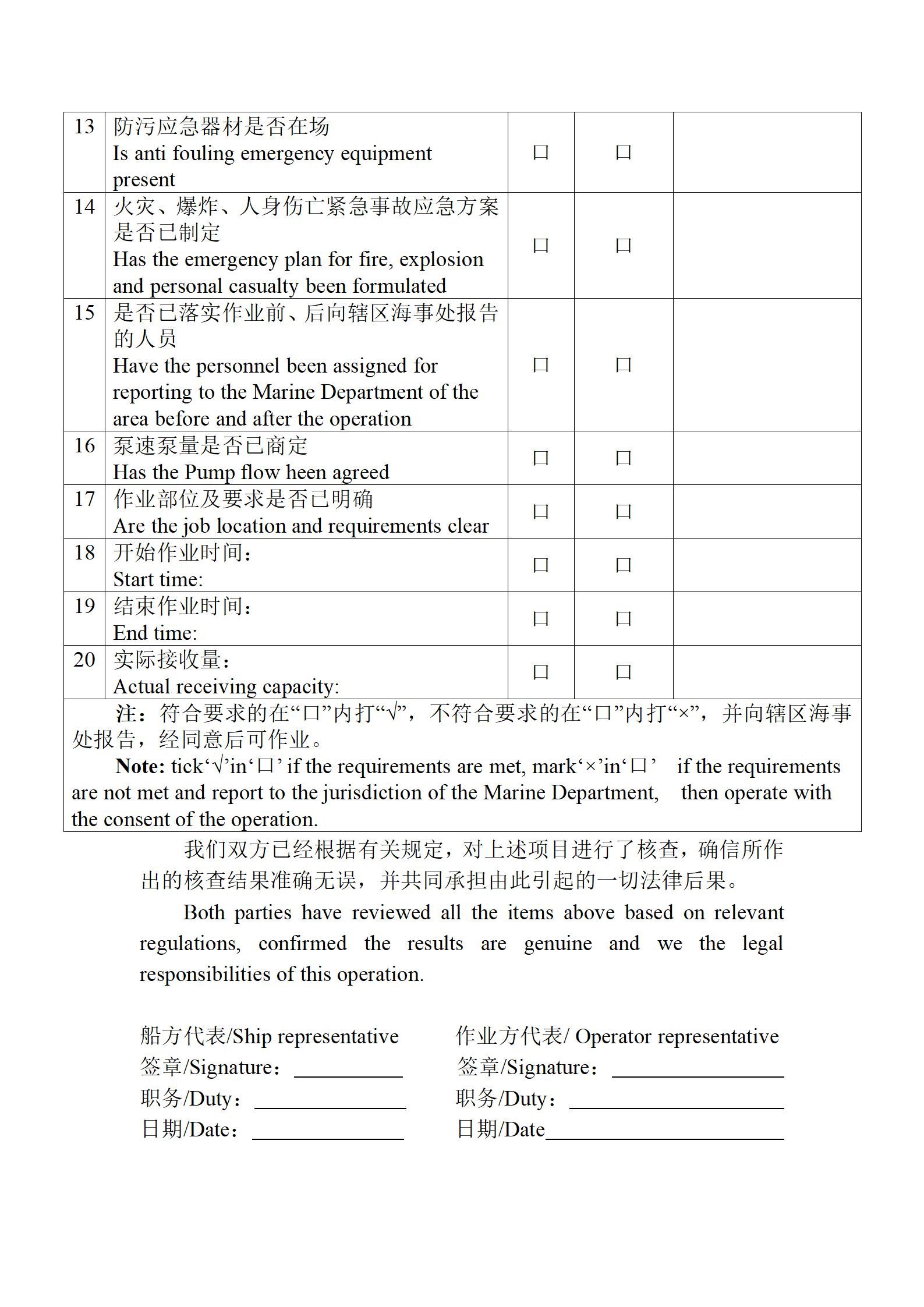 船舶污染物接收作業(yè)安全作業(yè)方案、保障措施和應(yīng)急預(yù)案陽江建洋_06