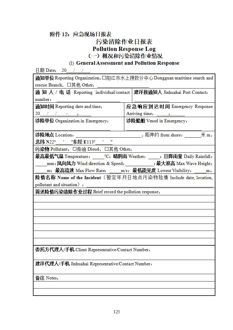 陽江市建洋環(huán)?？萍加邢薰旧a(chǎn)安全事故應(yīng)急預(yù)案(1)_125